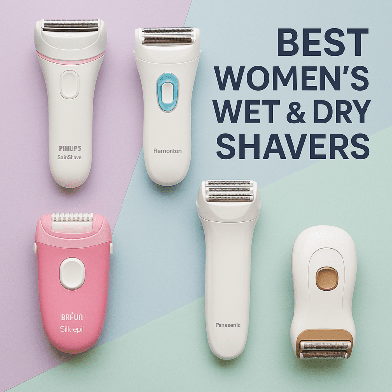Discover the most effective women’s wet and dry electric shavers for smooth, comfortable, irritation-free shaving at home.