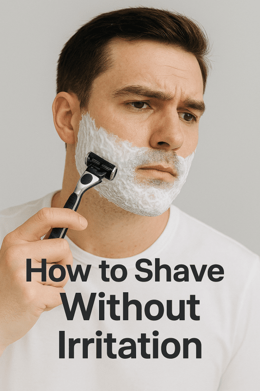 Follow these simple tips for a comfortable, burn-free shave