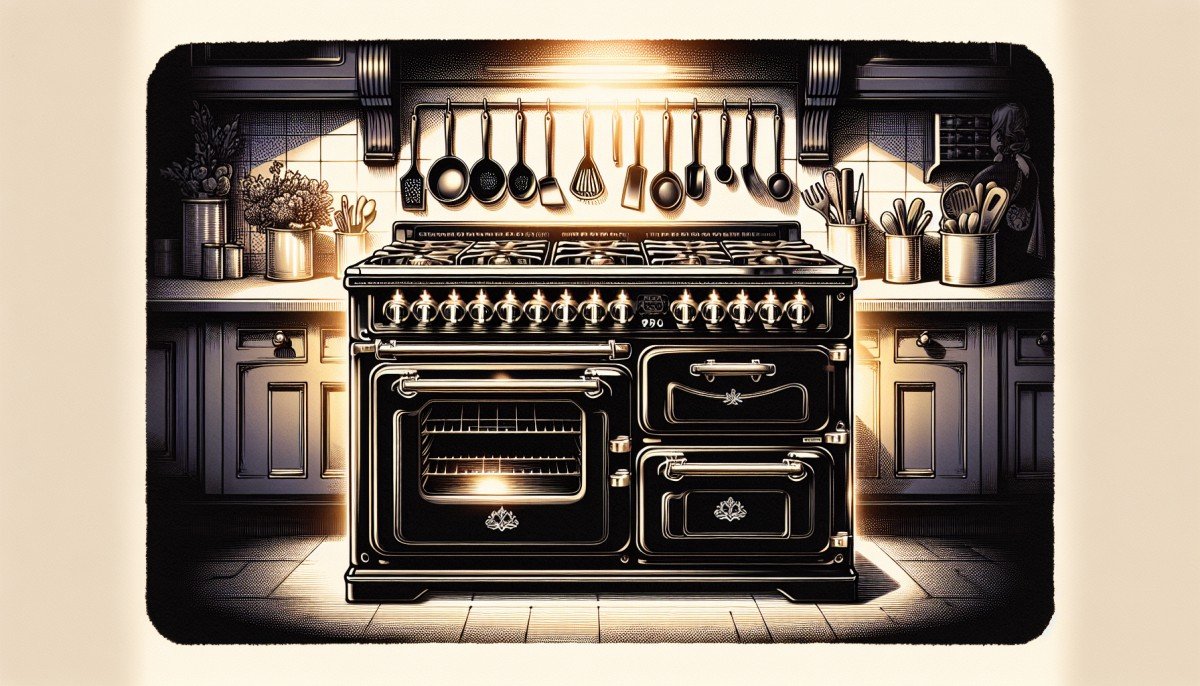Creda C90RCDFTBL 90cm Traditional Dual Fuel Range Cooker – Black: Elevate Your Culinary Adventure!