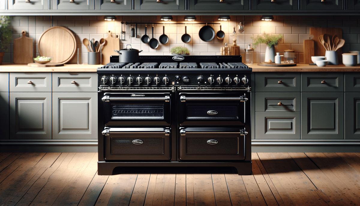 Elevate Your Culinary Adventures with the Belling Sandringham 90 DFT Freestanding A/Rated Dual Fuel Range Cooker - Black