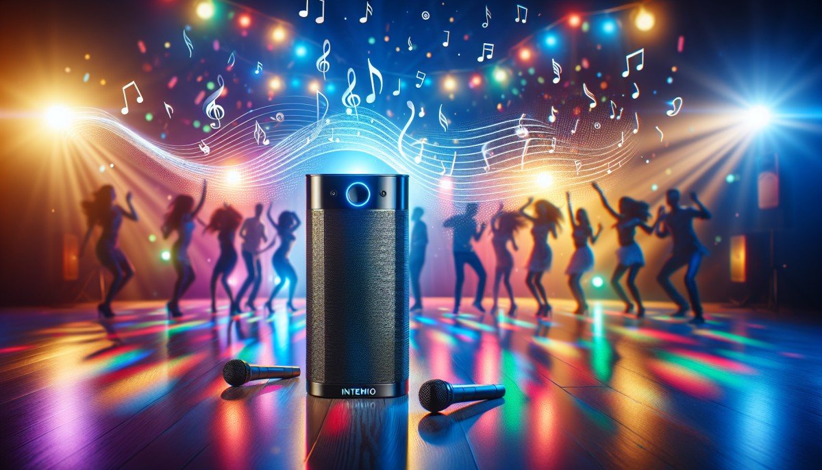 Elevate Your Party Experience with the Intempo EE7515BLKSTKEU7 Bluetooth Karaoke Speaker!