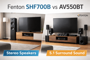 Which Fenton speaker setup is right for your room, viewing habits, and budget?