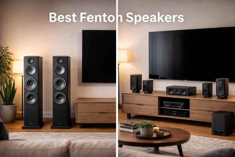 Discover the best Fenton speakers for music, movies, and home entertainment, including floor-standing and surround sound options for every setup.