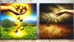 Giving is Better Than Receiving