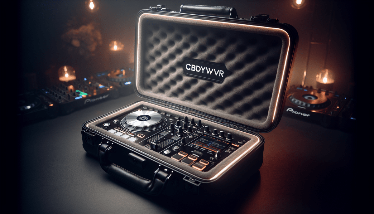 Secure and Stylish: CBDYWVR Carrying Case for Pioneer DJ Controllers