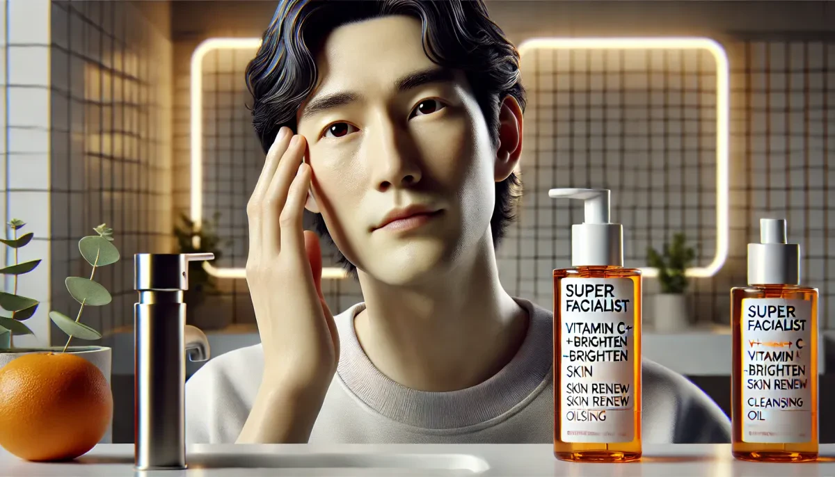 Unlock Radiant Skin: Super Facialist Vitamin C + Brighten Skin Renew Cleansing Oil Unveiled