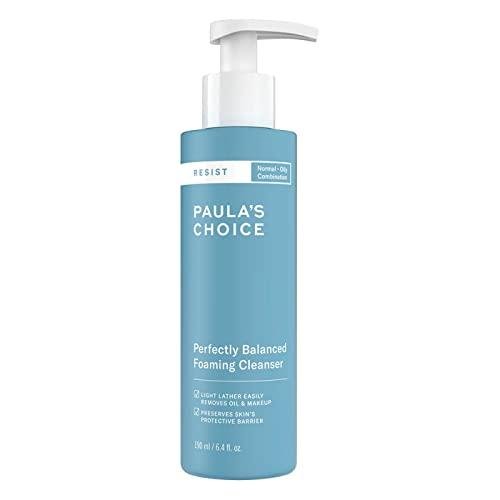 Experience the transformative power of Paula's Choice RESIST Foaming Cleanser, a 190ml, hydrating marvel infused with Hyaluronic Acid for ageless radiance
