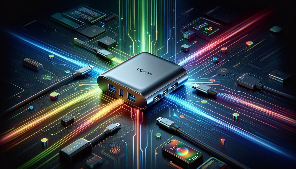 Unlock Limitless Connectivity with UGREEN Revodok USB C Hub - Your Ultimate 5-in-1 Multiport Solution!
