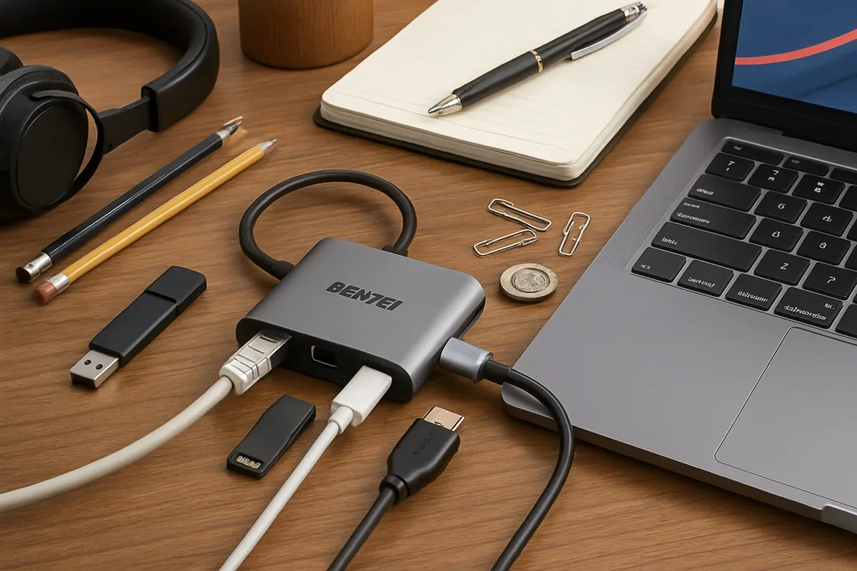 13 Ways a USB-C Hub Can Revolutionise Your Cluttered UK Desk