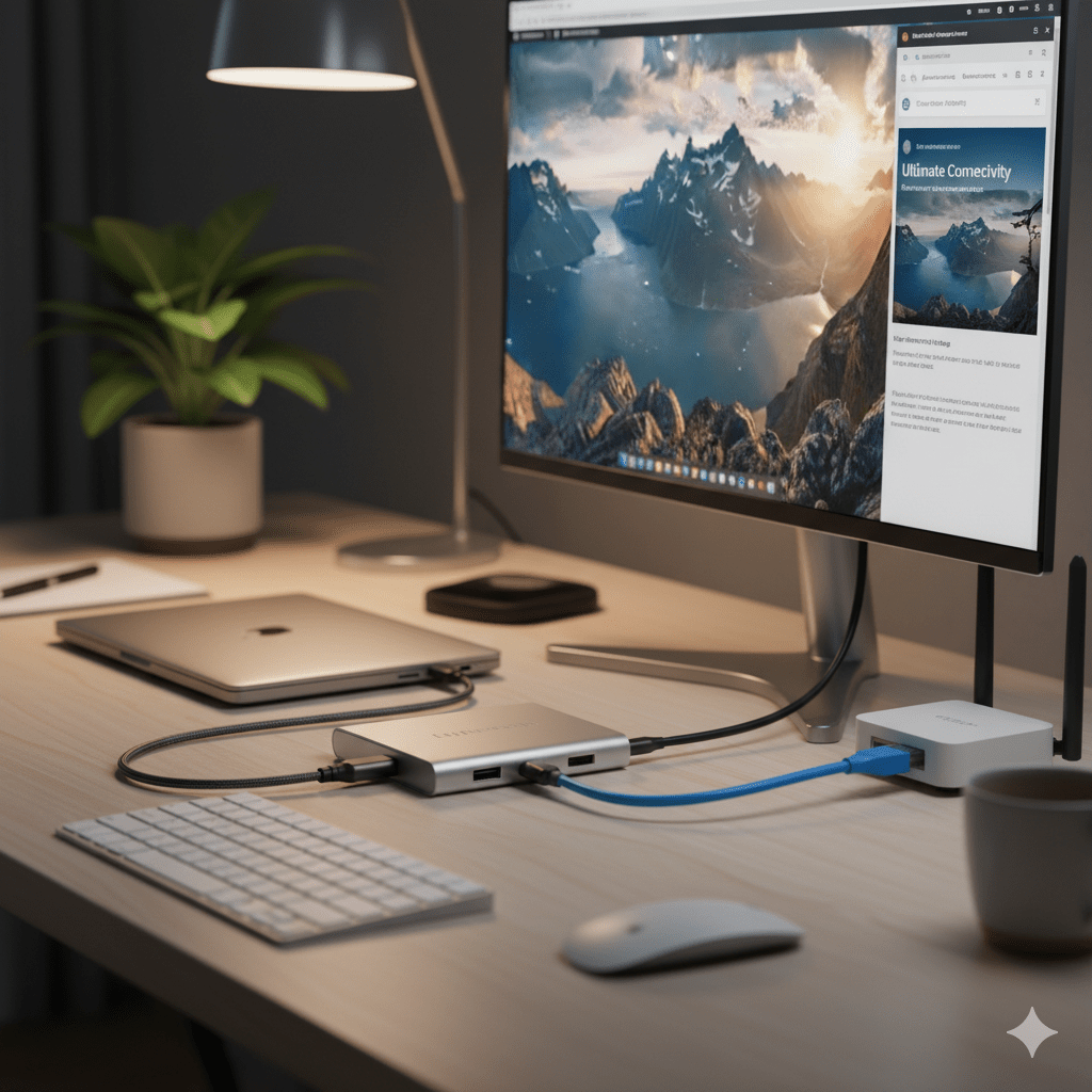 The 7 Best USB-C Hubs with Ethernet and HDMI for Ultimate Connectivity