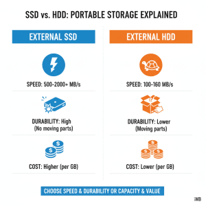 Stop waiting for file transfers. Discover the fastest portable storage solutions utilizing the power of USB-C and Thunderbolt.