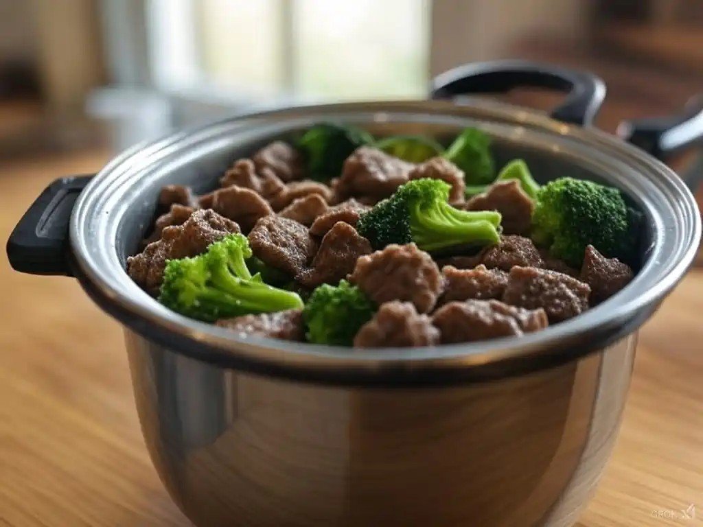 Easy Pressure Cooker Beef and Broccoli