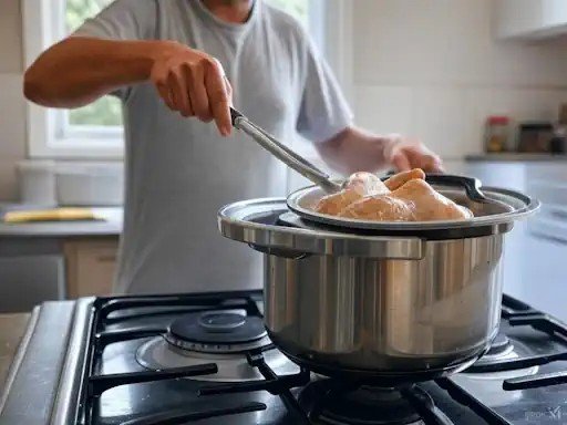 Whole Chicken In Pressure Cooker