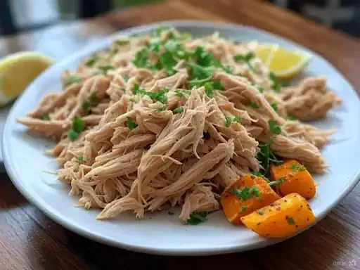 Shredded Chicken in Pressure Cooker