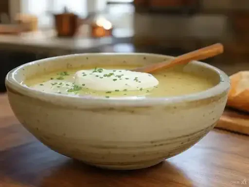Quick Pressure Cooker Potato Soup