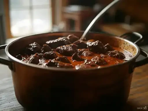 Delectable Pressure Cooker Beef Bourguignon