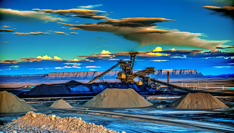 The largest coal mine in the United States