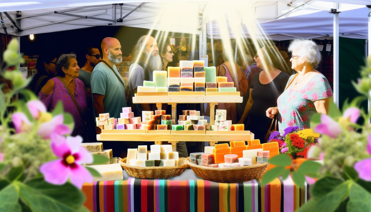 How to Make Your Handcrafted Soap Business Stand Out at Farmers' Markets and Craft Fairs
