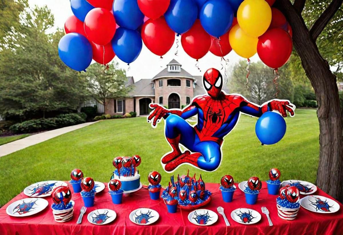 Swing into Action with These Amazing Super Hero Spider-Man Birthday Party Ideas
