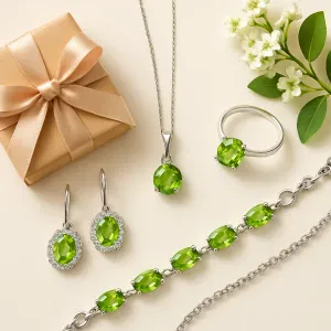 Beautiful and unique peridot pieces for everyone on your list