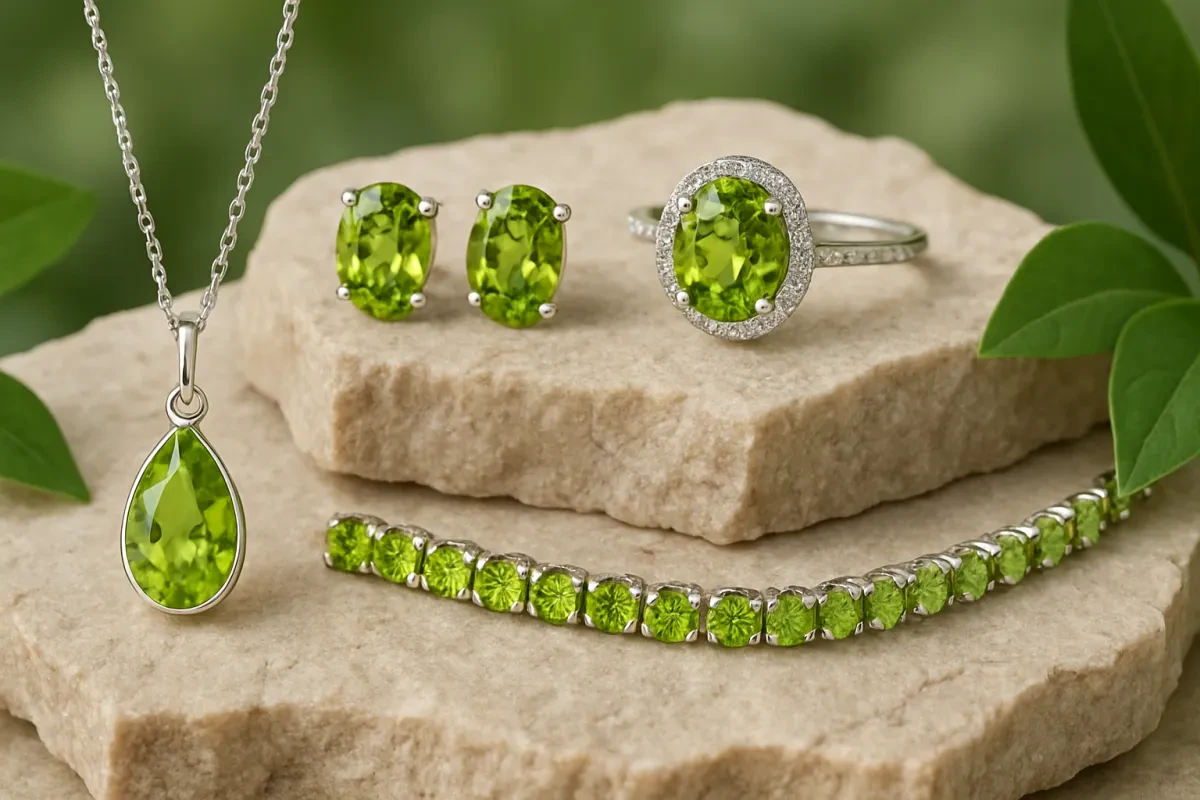 Stunning Natural Peridot Jewelry Gift Ideas