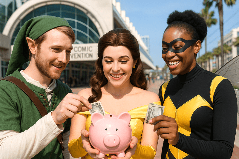 How not to Break the Bank When Creating Your Cosplay Characters