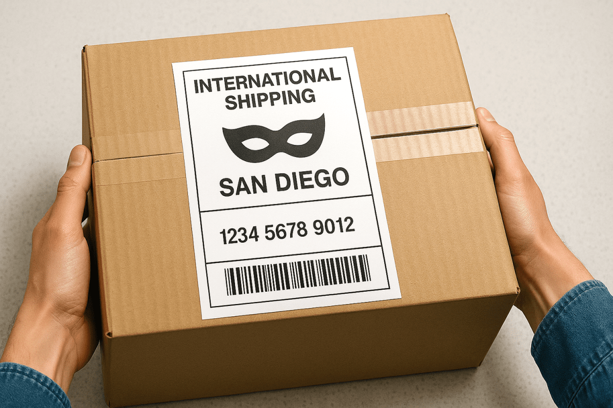 International Cosplay Shipping to San Diego