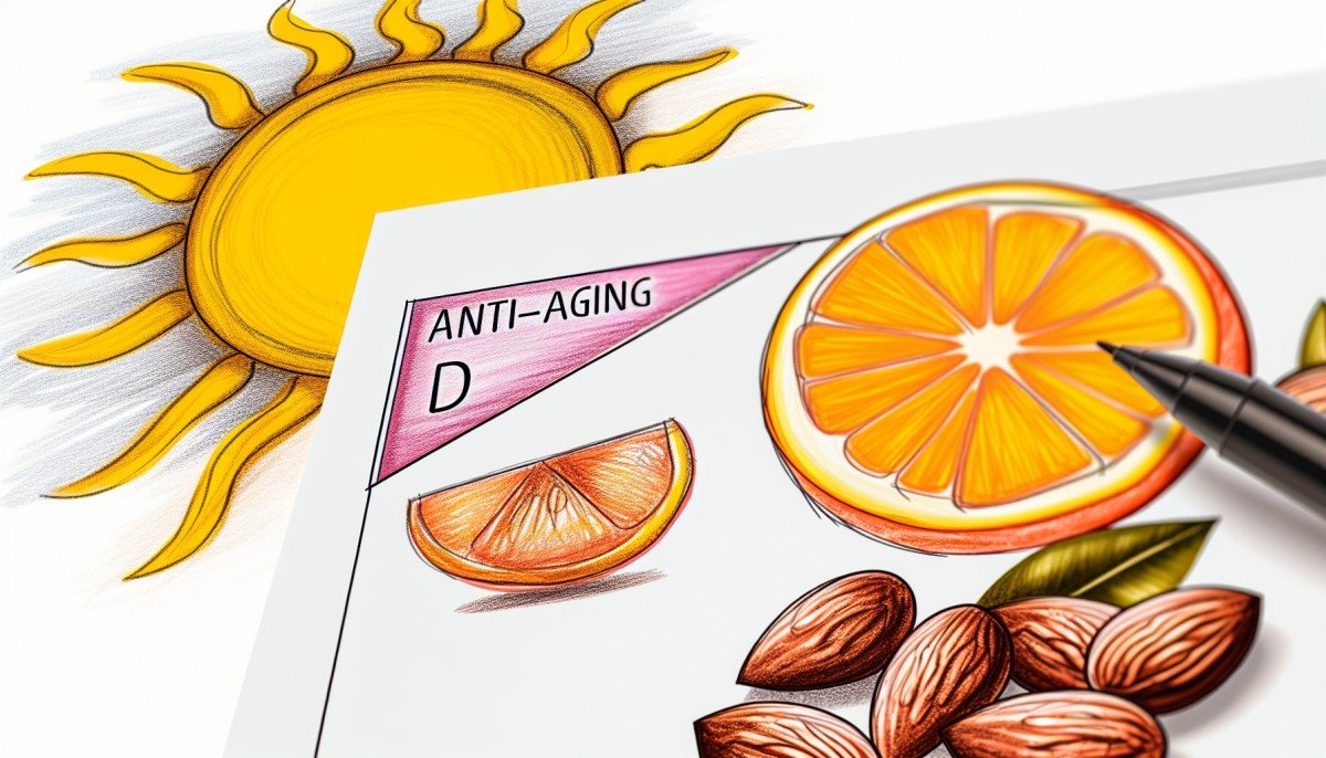 Essential Anti-Aging Vitamins: A Closer Look at Vitamin D, C, & E
