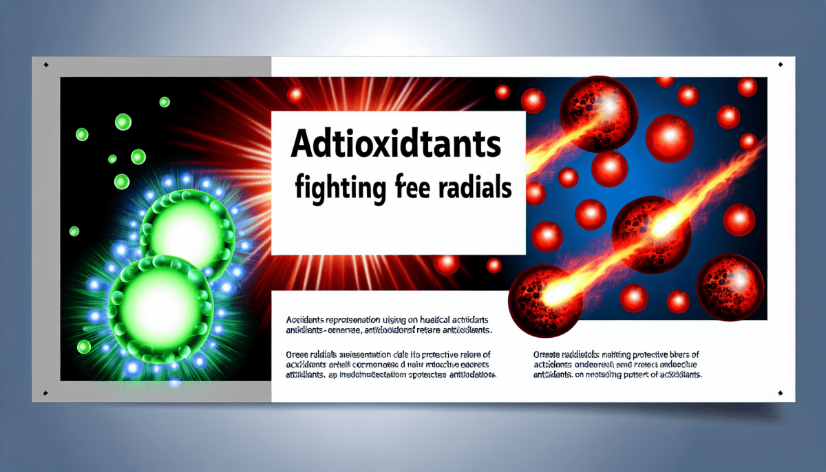 Explain how antioxidants fight free radicals
