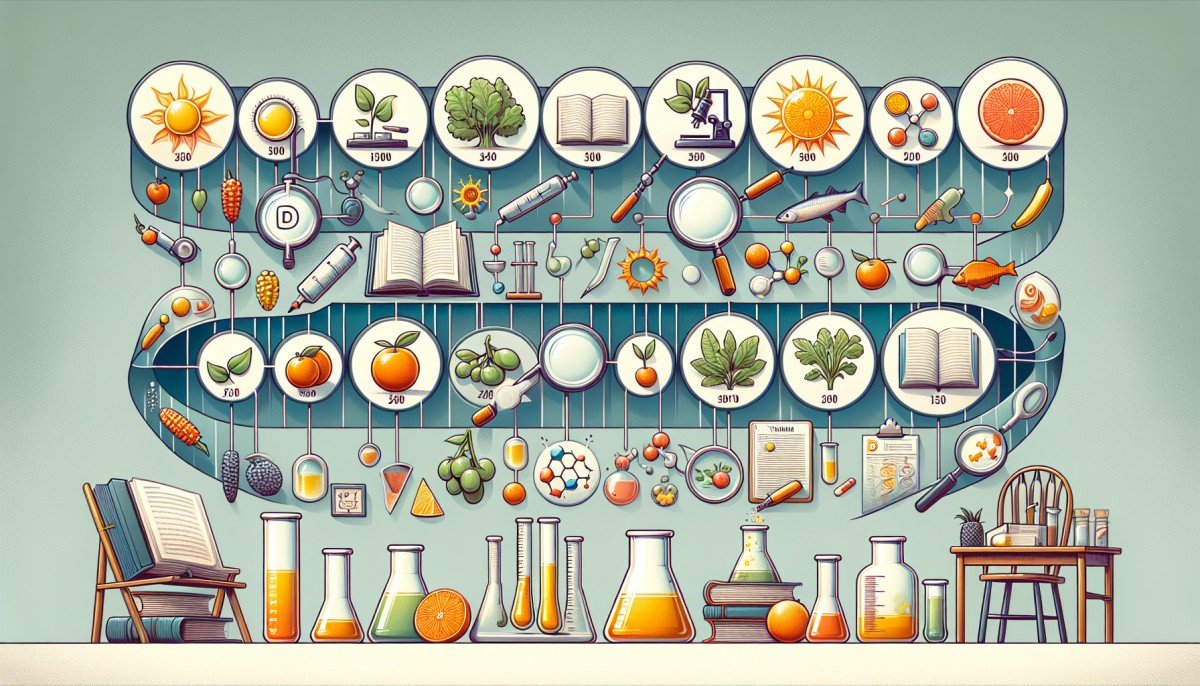 A Timeline of the Development of Vitamins