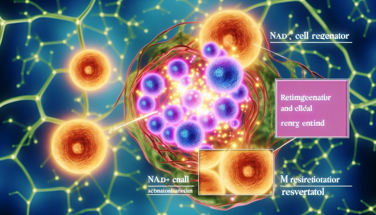 Boost Cellular Energy and Longevity with Life Extension NAD+ Cell Regenerator and Resveratrol