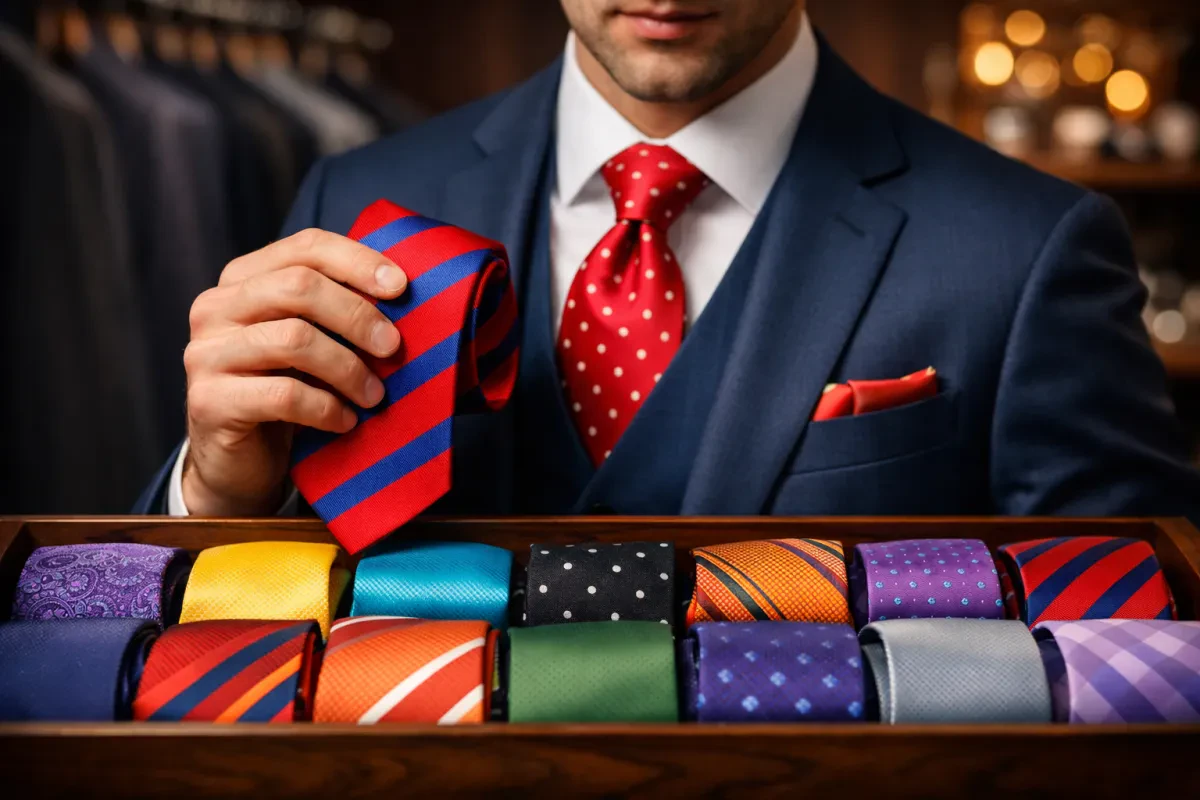 How to Choose a Necktie That Pops