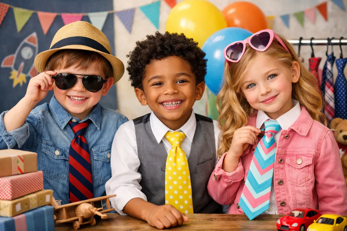 Kids Necktie Fashion Made Fun and Easy