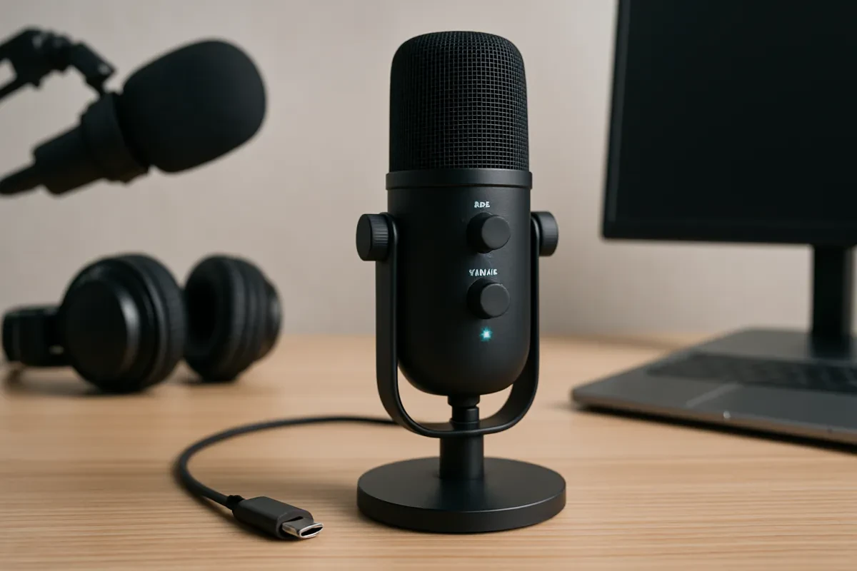 Stop sounding muffled! Find the top dynamic, condenser, and hybrid USB-C mics with zero-latency monitoring and noise reduction. The 7 Best USB-C Microphones for Podcasting, Streaming, and Home Office