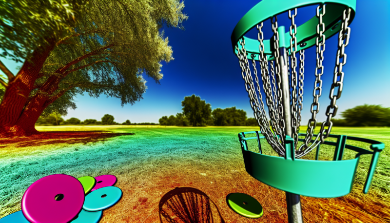 Enjoy disk golf anytime, anywhere with a portable basket