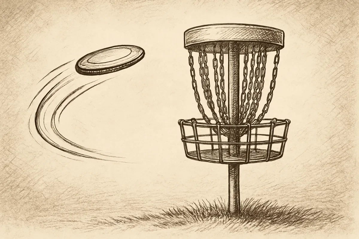 Master Your Skills with Disc Golf Basket Drawing