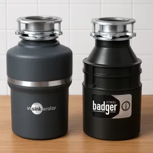 Find the perfect disposal for your kitchen — compare Evolution vs Badger models, horsepower, noise, grind stages, and installation tips in one easy guide.