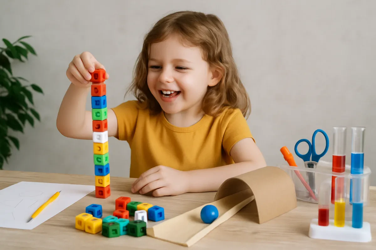 Incorporating STEM into Kindergarten Unschooling Fun