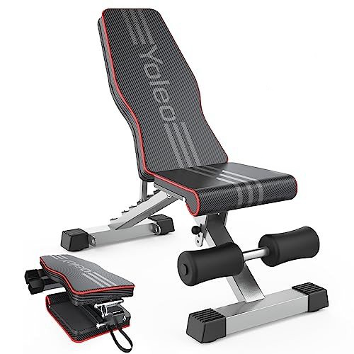 Yoleo Adjustable Weight Bench