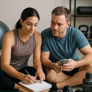 Simple steps to get you started on your fitness journey at home