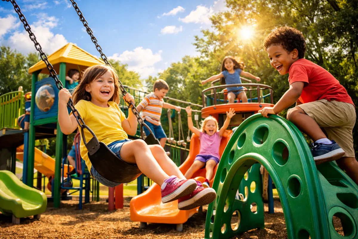 Playground Equipment Mental Health Benefits for Kids