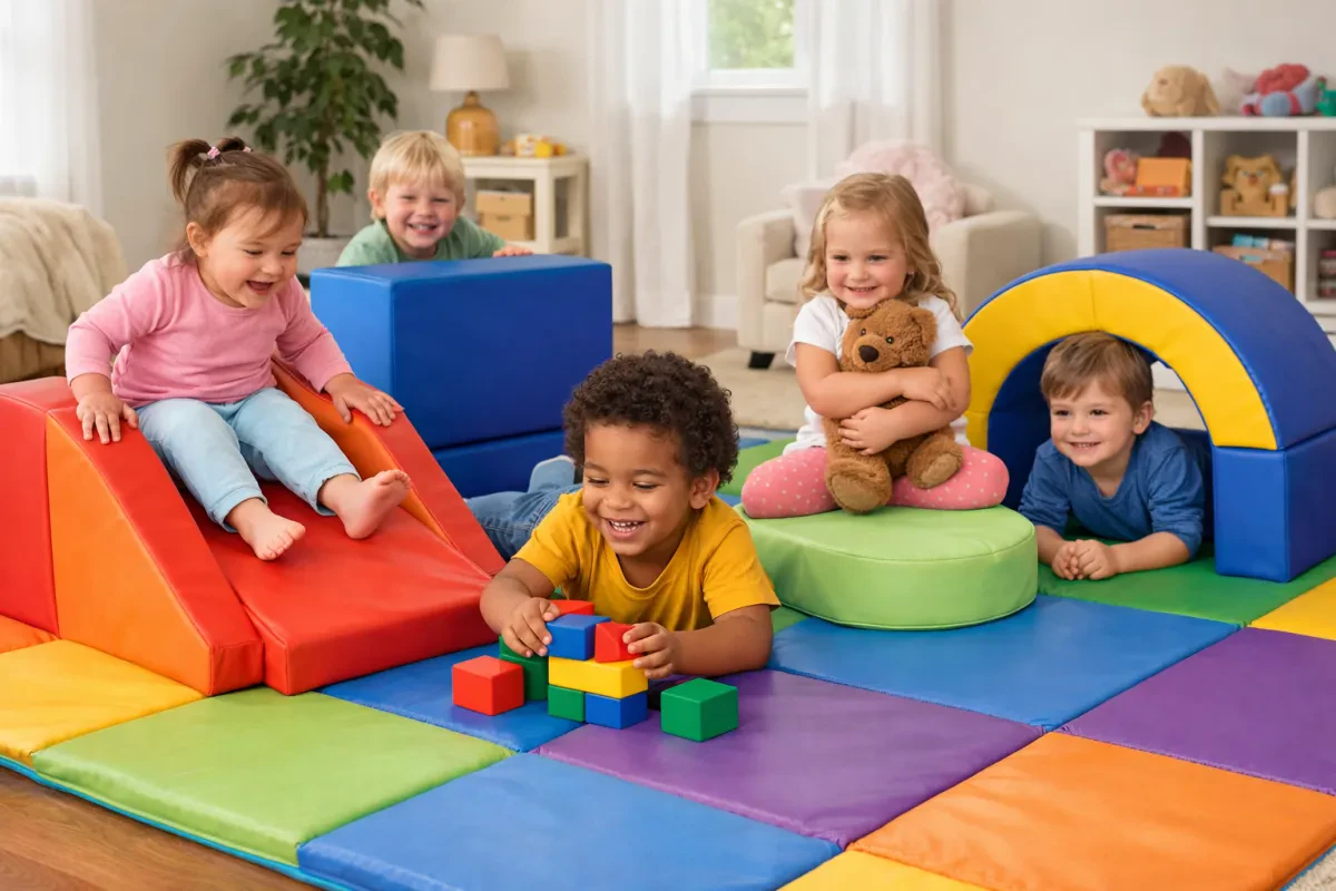Cozy Fun with ECR4Kids SoftZone Playmat