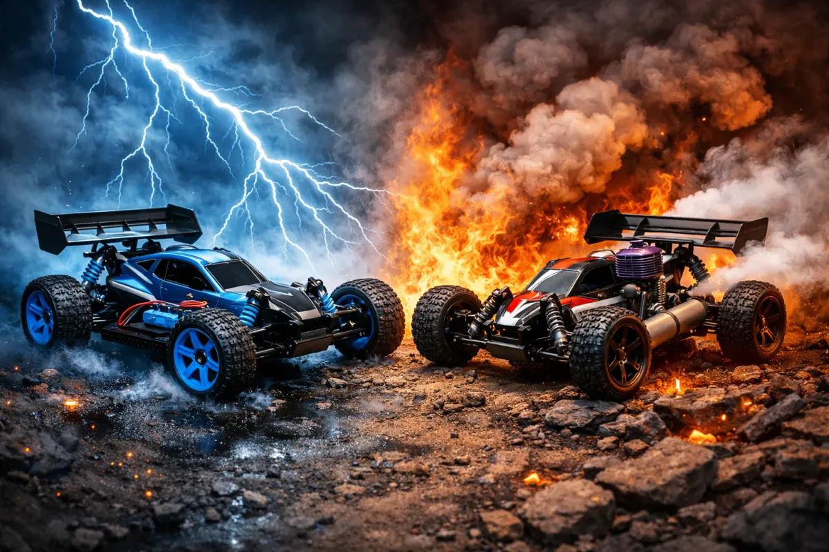 Electric Vs. Nitro Radio Control Cars: Pros, Cons, And What's Right For You