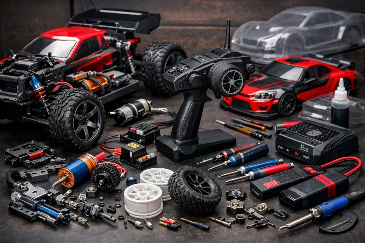 Critical Components Of Radio Control Cars: Understanding The Basics