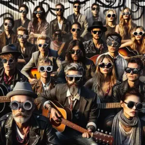 From Bono's Signature Frames to Elton John's Extravagant Eyewear, Explore the Sunglasses of Music Legends