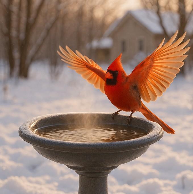 Heated Bird Baths