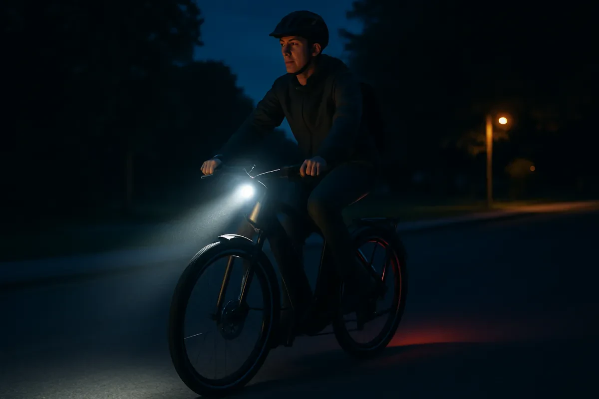 E-Bike Night Riding Tips for Better Visibility