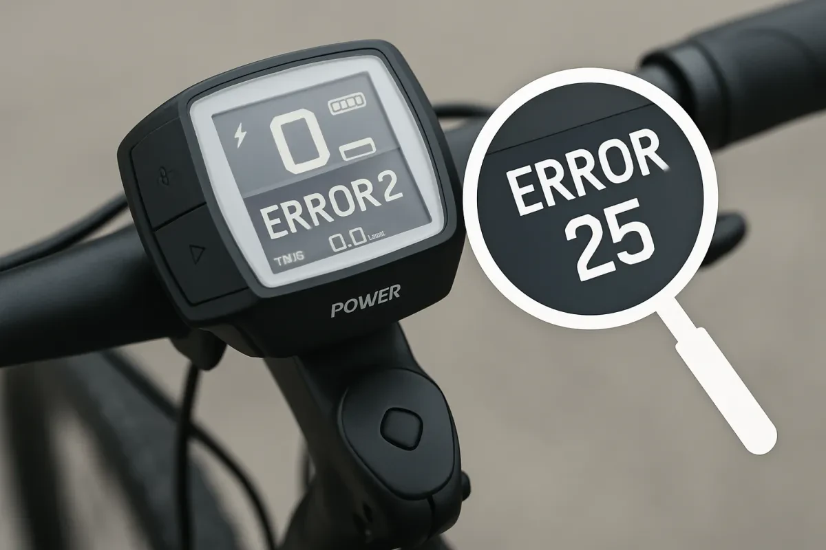Decoding E-Bike Display Error Codes