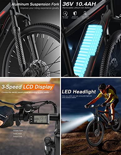 TotGuard 350W Motor Electric Mountain Bike