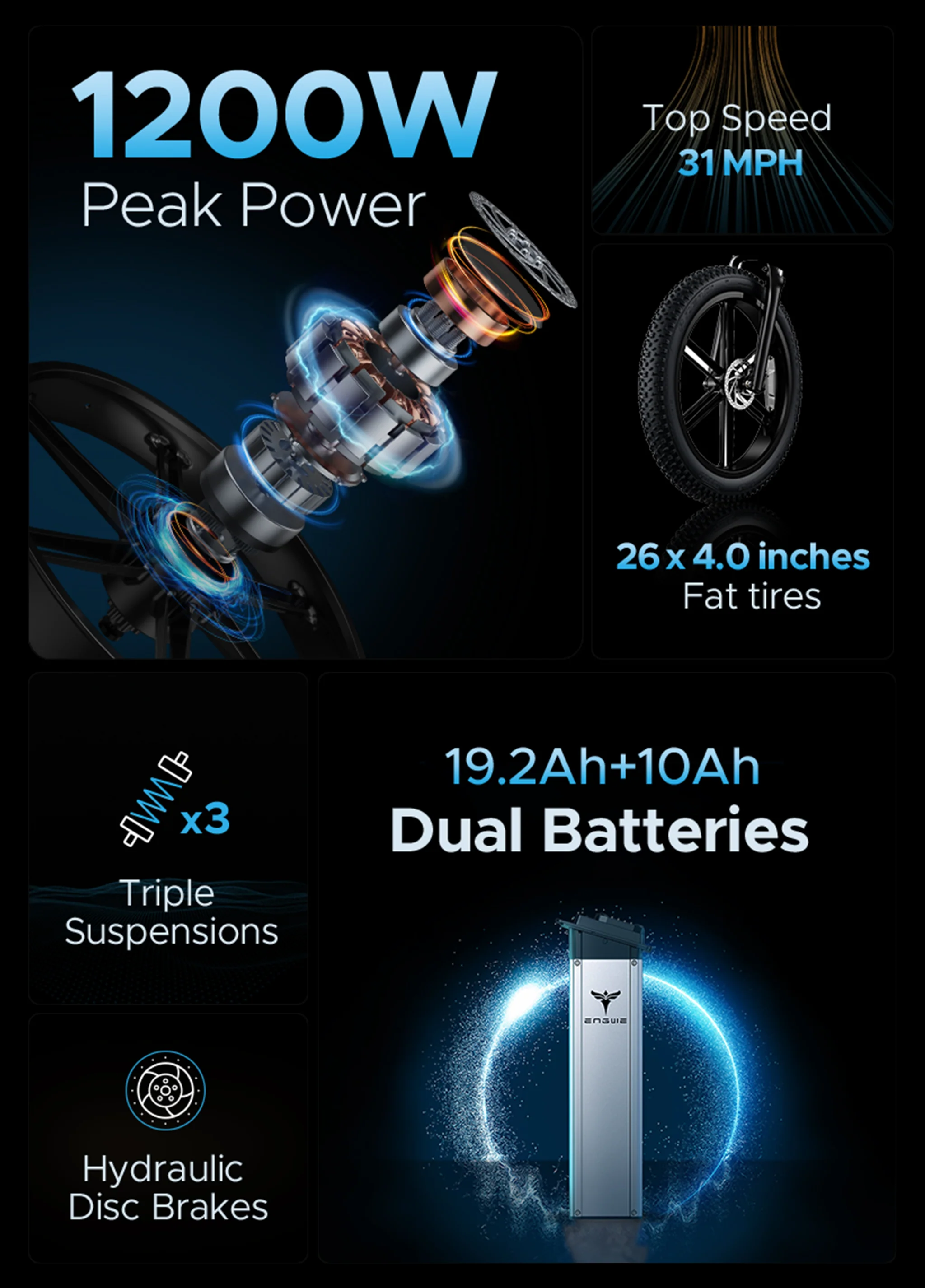 Engwe X26 Fold Up E-Bike